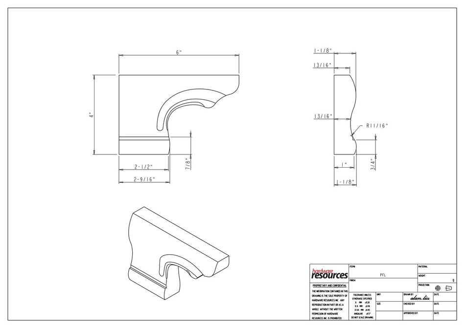 Specification Drawing