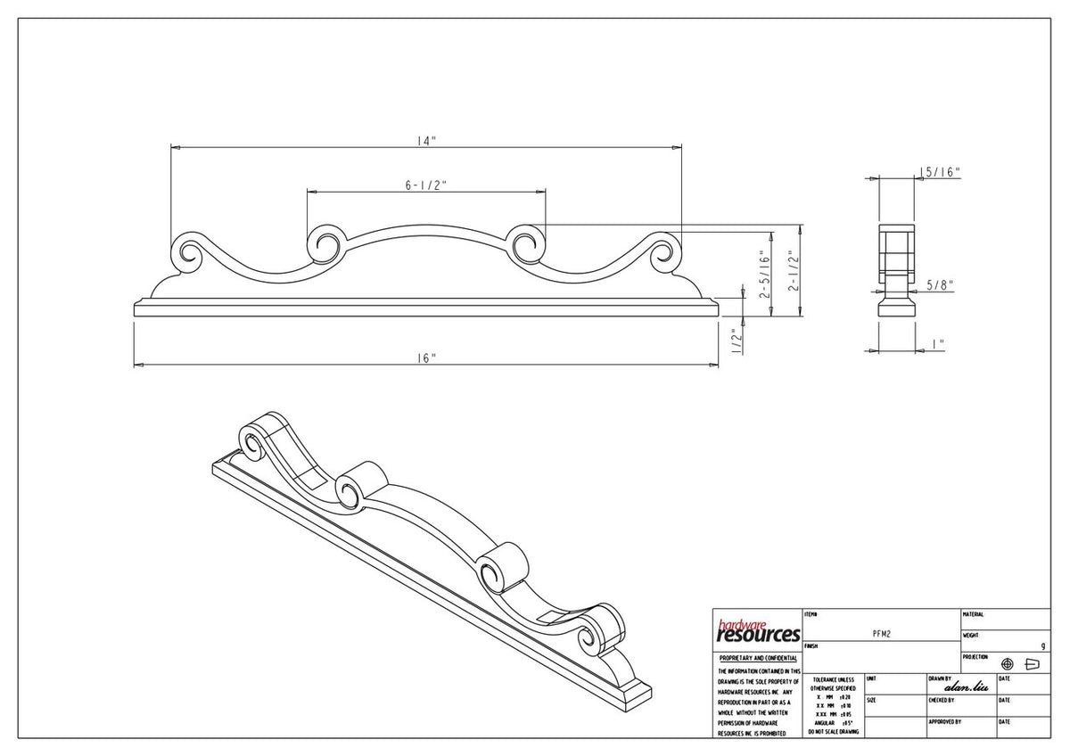 Specification Drawing