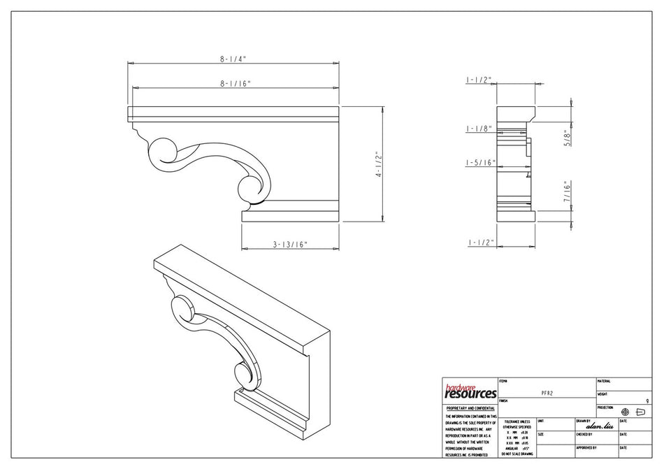 Specification Drawing
