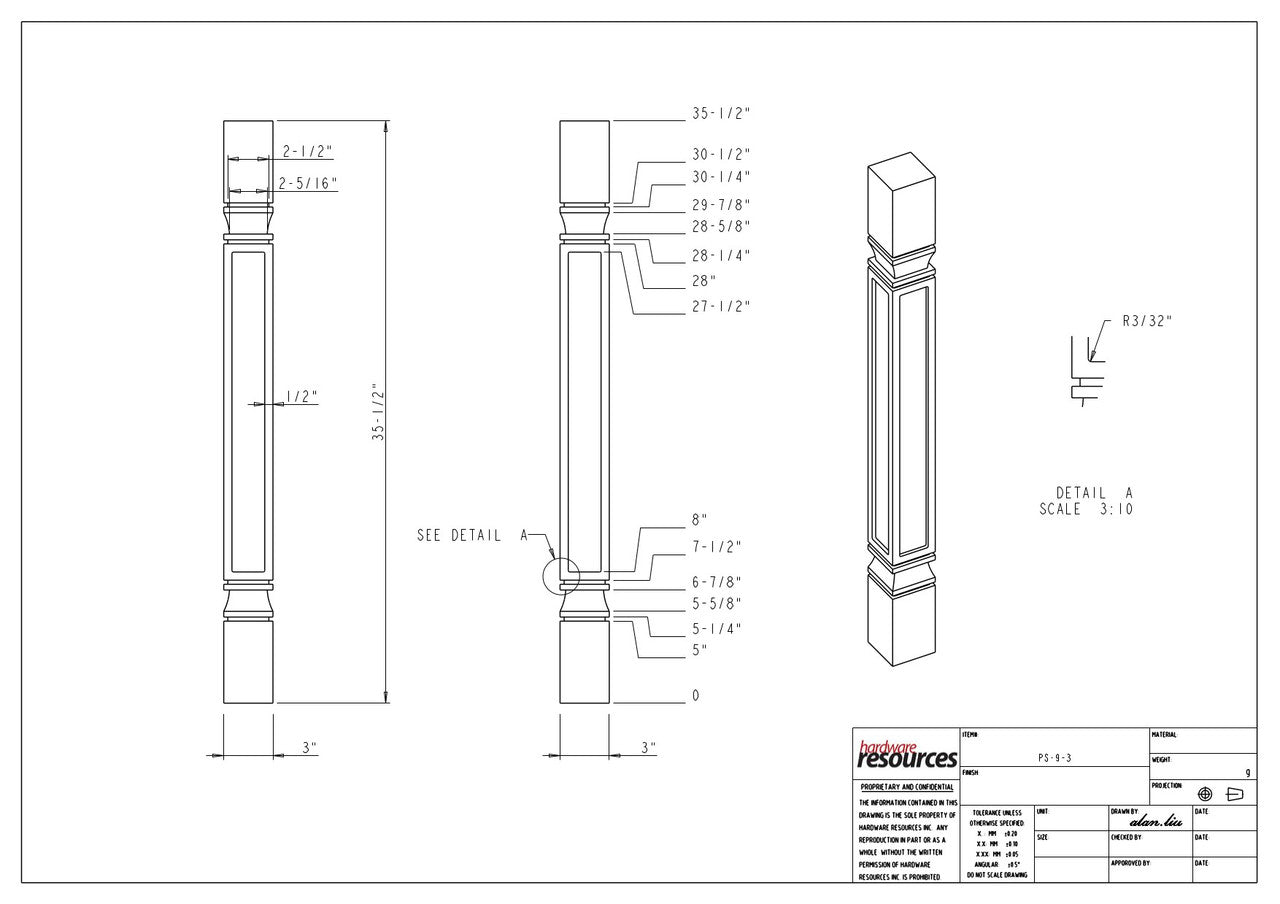 Specification Drawing