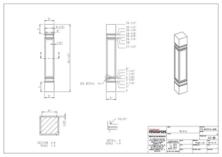 Specification Drawing