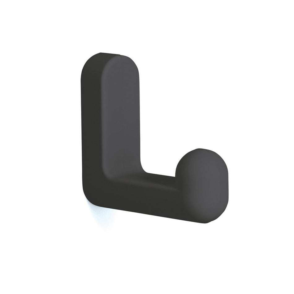 Sugatsune PXB-GR05-111-BL: 45mm Single Wall Hook - Black