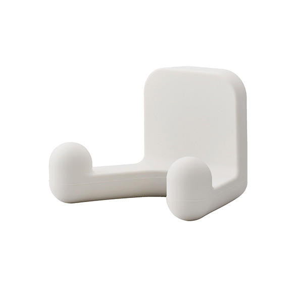 Sugatsune PXB-GR05-212-WT: 45mm Horizontal Double Wall Hook - White
