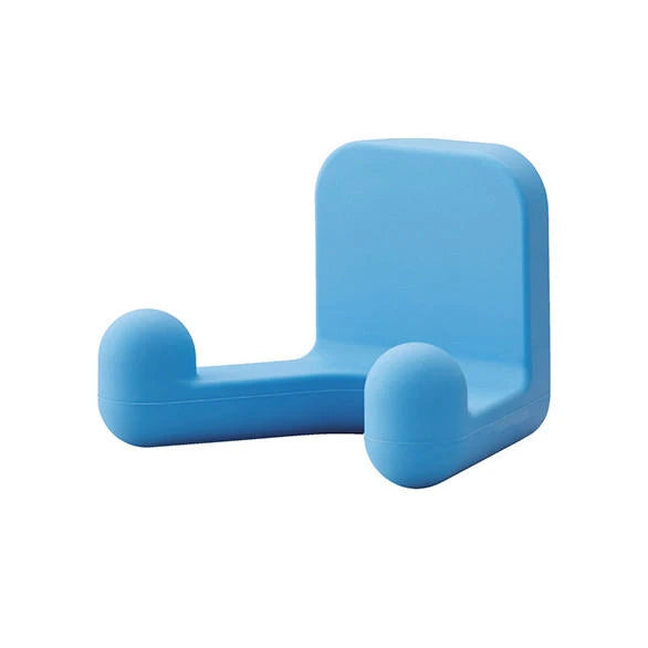 Sugatsune PXB-GR05-212-BBU: 45mm Horizontal Double Wall Hook - Blue