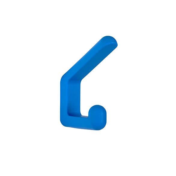 Sugatsune PXB-GR05-211-BU: 75mm Double Wall Hook - Blue