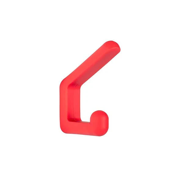 Sugatsune PXB-GR05-211-RD: 75mm Double Wall Hook - Red