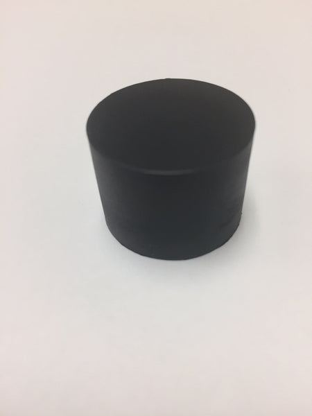 Forms+Surfaces 1" Diameter Neoprene Cabinet Knob - Black