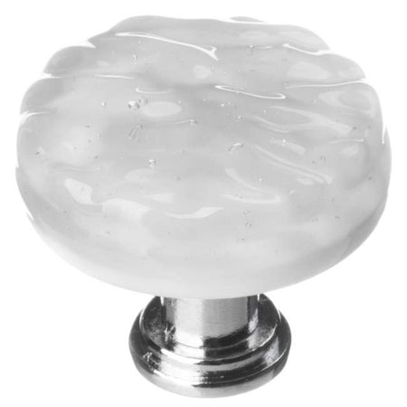 Sietto R-204: 1-1/4" Glacier Cabinet Knob - Blue-Grey