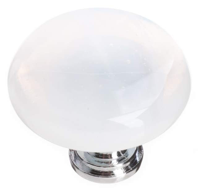 Sietto R-400: 1-1/4" Cirrus Cabinet Knob - White