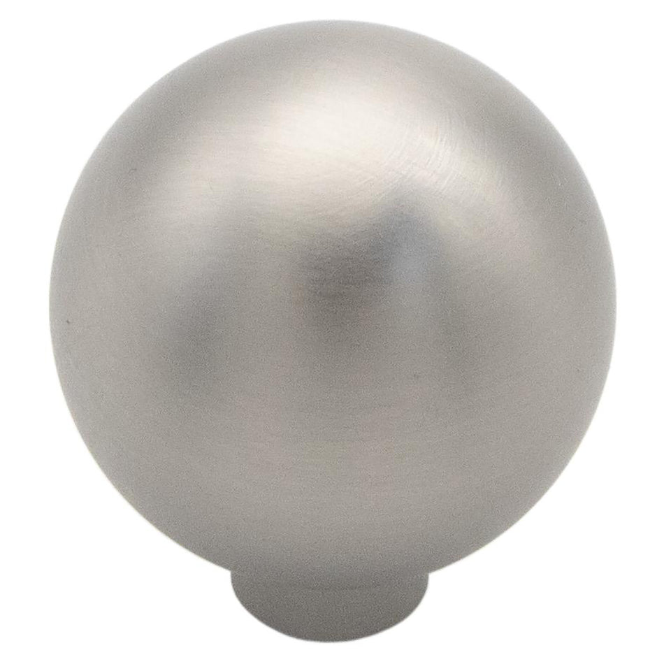 Hickory R080359SNX: 1-1/16" Harmony Round Cabinet Knob - Satin Nickel