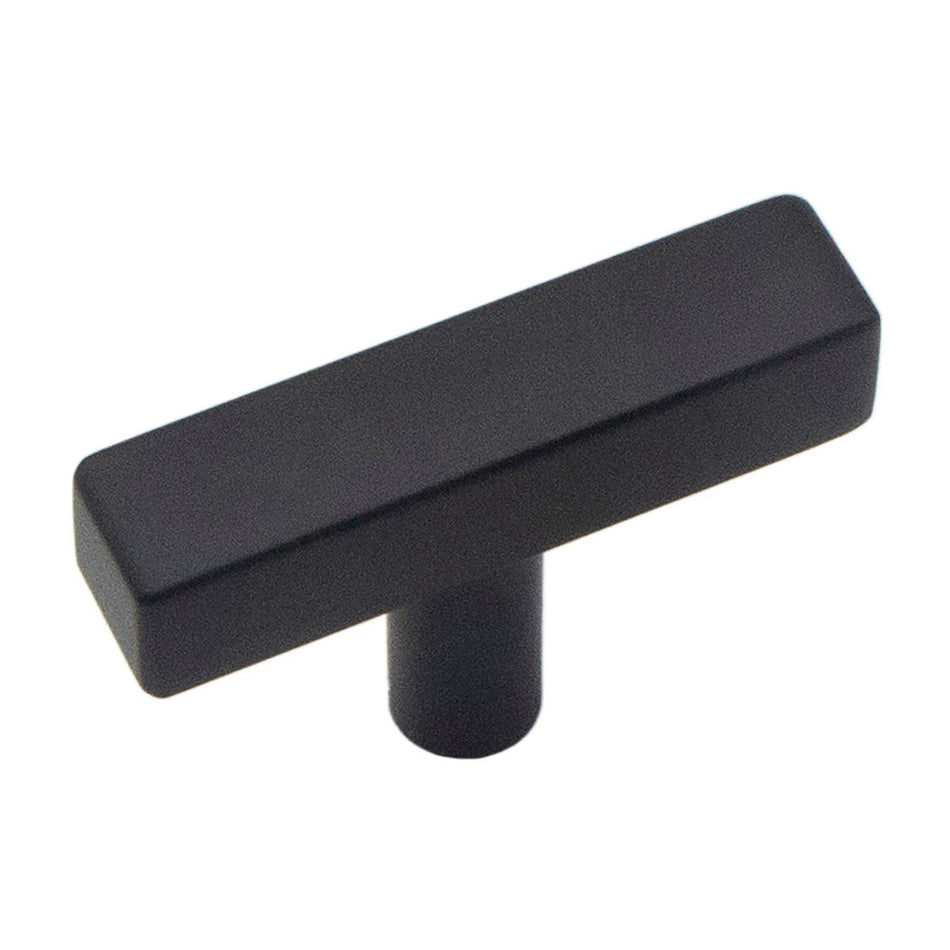 Hickory R080548MBX: 2" Quad T-Bar Cabinet Knob - Matte Black