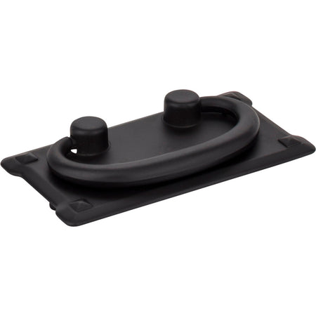 Elements R1011MB: 3" cc Verona Drop Bail Cabinet Pull - Matte Black