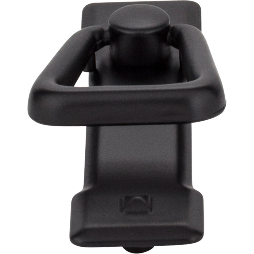Elements R1012MB: 2-1/4" cc Verona Drop Bail Cabinet Pull - Matte Black