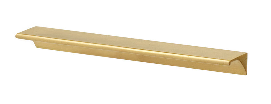 Alno A970-4-SB: 4" cc Tab Pulls Cabinet Pull - Satin Brass