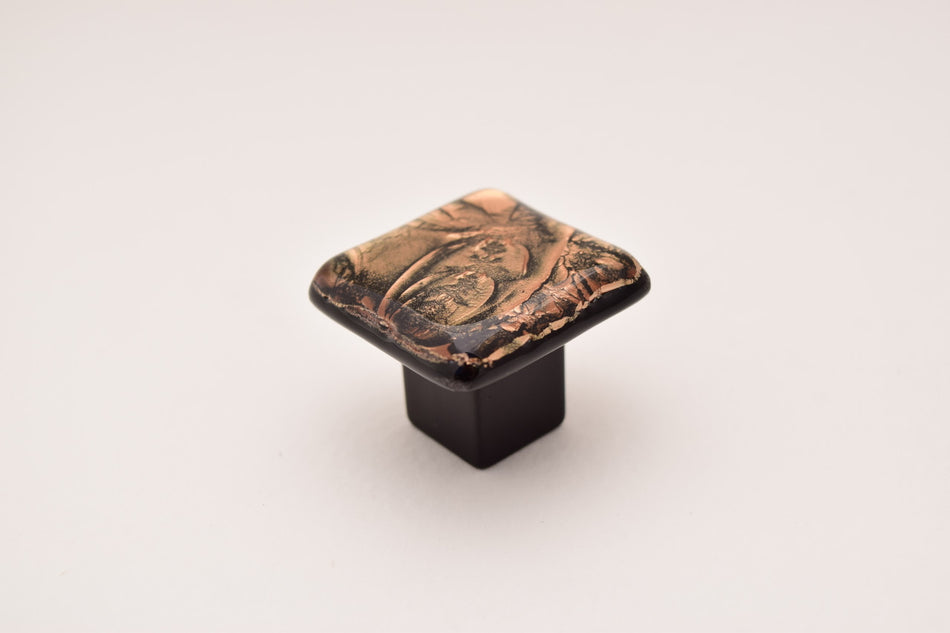 Grace White RBF2: BronzeFrost 2 Cabinet Knob - Bronze/Black