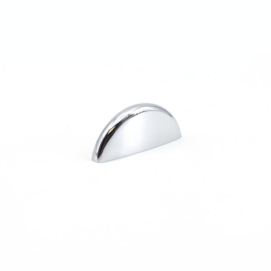 Sugatsune RD-55/CR: 42mm cc Half-Round Edge Pull - Polished Chrome