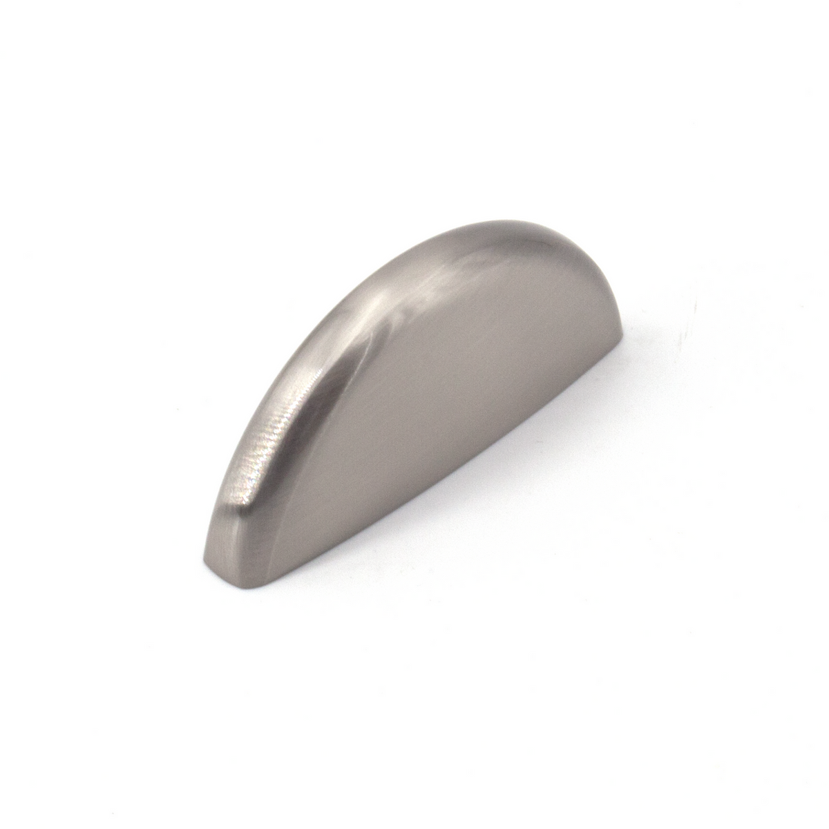 Sugatsune RD-55/SN: 42mm cc Half-Round Edge Pull - Satin Nickel