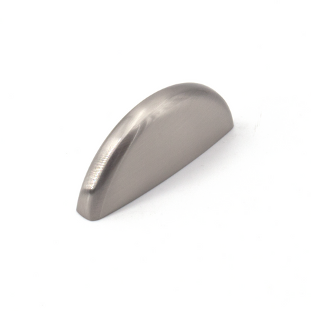 Sugatsune RD-55/SN: 42mm cc Half-Round Edge Pull - Satin Nickel