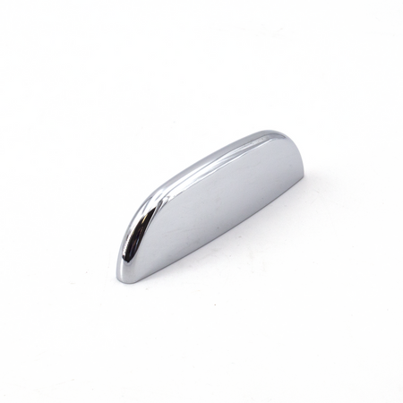 Sugatsune RD-90/CR: 74mm cc Half-Round Edge Pull - Polished Chrome