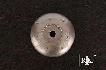 RKI BP-486-P: 1-9/16" Distressed Cabinet Knob Backplate - Pewter