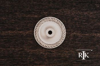 RKI BP-7820-P: 1-5/8" Rope Single Hole Backplate - Pewter