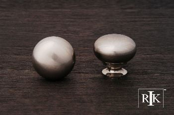 RKI CK-1117-P: 1-1/4" Mushroom Cabinet Knob - Pewter