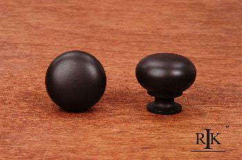 RKI CK-1117-RB: 1-1/4" Mushroom Cabinet Knob - Oil Rubbed Bronze