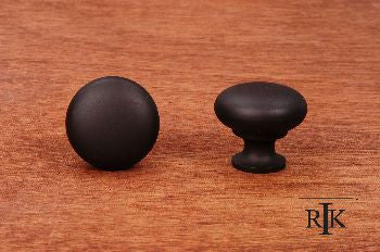 RKI CK-1118-RB: 1-1/4" Thin Mushroom Cabinet Knob - Oil Rubbed Bronze