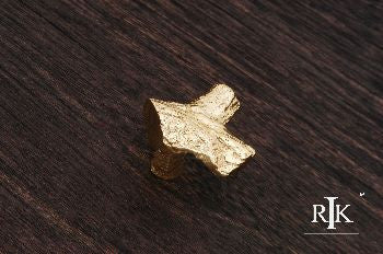 RKI CK-201: Branch Cabinet Knob - Polished Brass