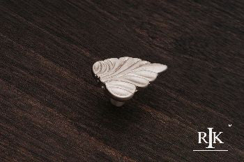 RKI CK-202-P: Leaf Cabinet Knob - Pewter