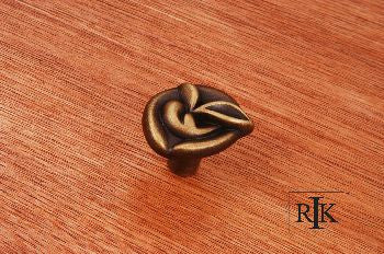 RKI CK-204-AE: 1-1/4" Pretty Wrap Cabinet Knob - Antique English