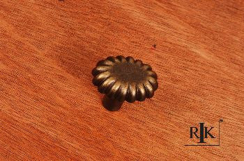 RKI CK-205-AE: 1-1/4" Lines at End Cabinet Knob - Antique English