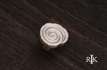 RKI CK-207-P: 1-1/4" Swirl Cabinet Knob - Pewter
