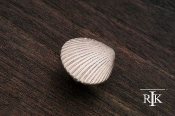 RKI CK-216-P: 1-3/8" Shell Cabinet Knob - Pewter