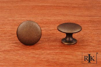 RKI CK-3214-AE: 1-1/4" Flat Face Cabinet Knob - Antique English