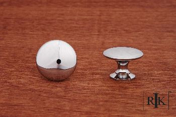 RKI CK-3214-C: 1-1/4" Flat Face Cabinet Knob - Polished Chrome