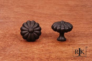 RKI CK-3248-RB: 1-1/2" Melon Cabinet Knob - Oil Rubbed Bronze