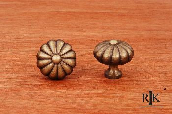 RKI CK-3249-AE: 1-1/4" Melon Cabinet Knob - Antique English