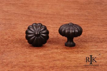 RKI CK-3249-RB: 1-1/4" Melon Cabinet Knob - Oil Rubbed Bronze