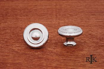 RKI CK-4243-C: 1-1/2" Solid Georgian Cabinet Knob - Polished Chrome
