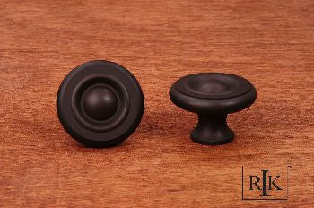 RKI CK-4243-RB: 1-1/2" Solid Georgian Cabinet Knob - Oil Rubbed Bronze