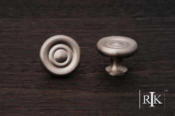 RKI CK-4244-P: 1-1/4" Solid Georgian Cabinet Knob - Pewter