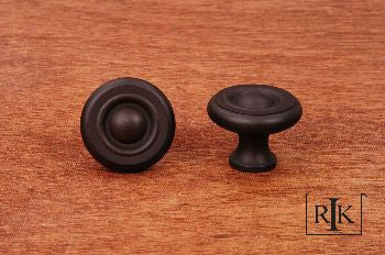 RKI CK-4244-RB: 1-1/4" Solid Georgian Cabinet Knob - Oil Rubbed Bronze