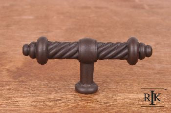 RKI CK-701-RB: Large Twisted Knob - Oil Rubbed Bronze