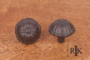 RKI CK-704-RB: 1-1/4" Small Petal Cabinet Knob - Oil Rubbed Bronze