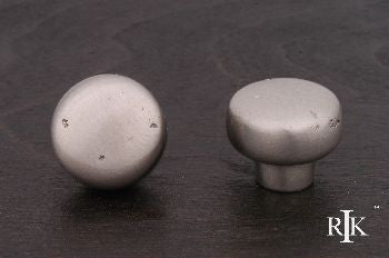 RKI CK-709-P: 1-3/8" Distressed Heavy Circular Cabinet Knob - Pewter