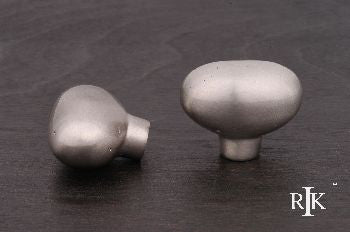 RKI CK-710-P: Distressed Heavy Egg Cabinet Knob - Pewter