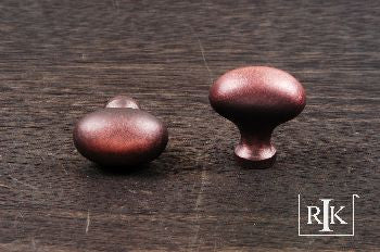 RKI CK-8215-DC: Football Cabinet Knob - Distressed Copper