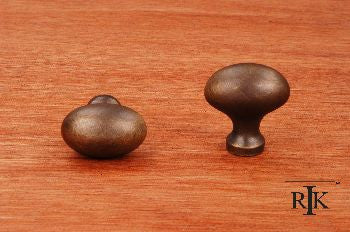 RKI CK-8216-AE: 7/8" Oval Cabinet Knob - Antique English