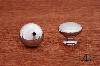 RKI CK-91-C: 1-1/4" Hollow Two-Step Cabinet Knob - Polished Chrome